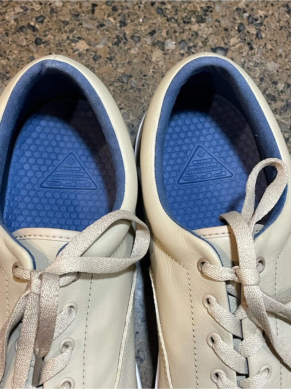 Columbia Slack Tide Lace Dockside PFG Boat Shoe Grip Oxford Tan Truffle Sz 14